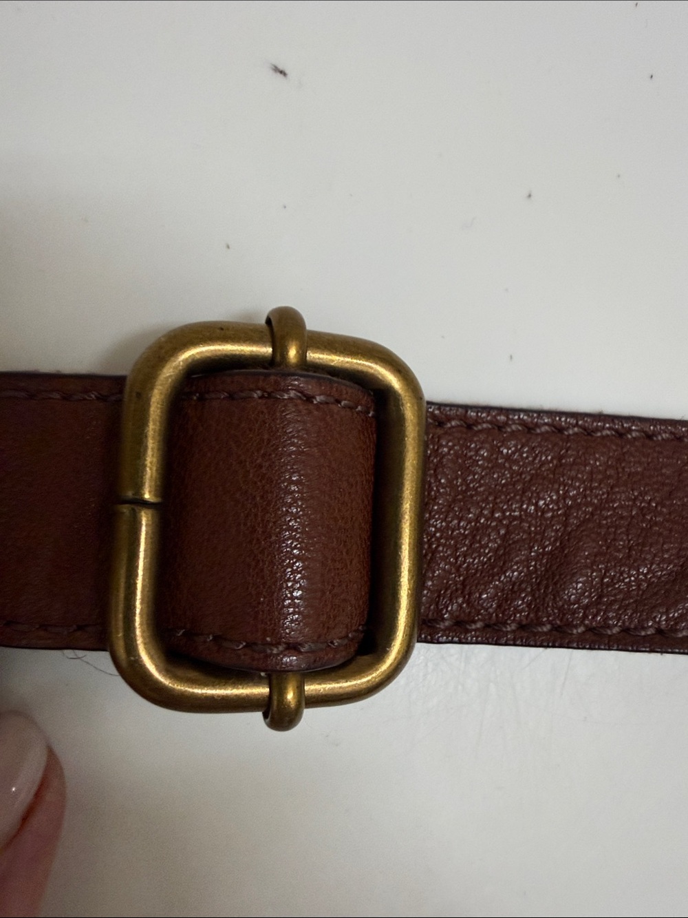 Fossill Brown Leather Crossbody Bag - Everyday Women’s Shoulder Bag - Picture 12 of 12